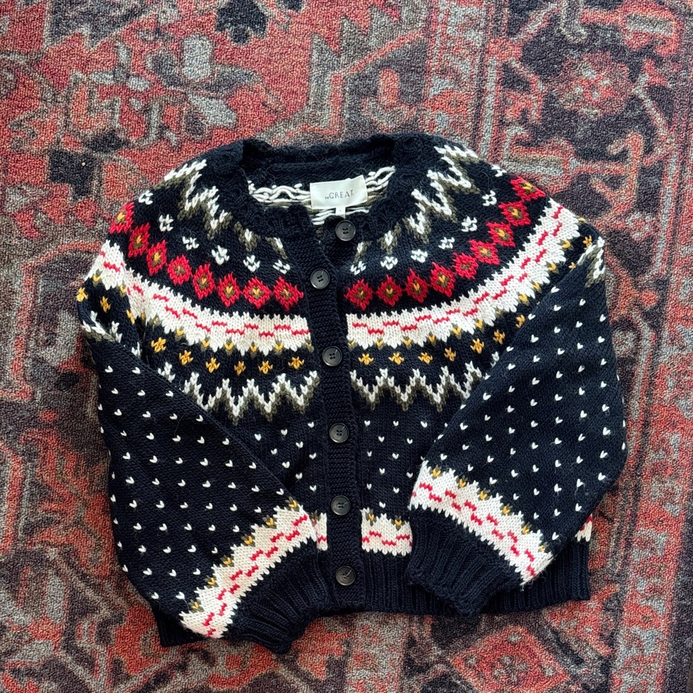 THE GREAT sweater / cardigan